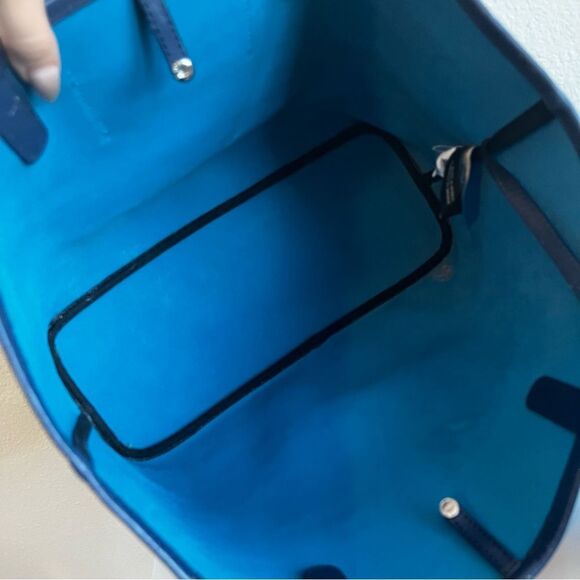 MARC JACOBS Royal Blue XL Metroplitote 48 Laptop Work Tote + Pouch - Picture 8 of 10